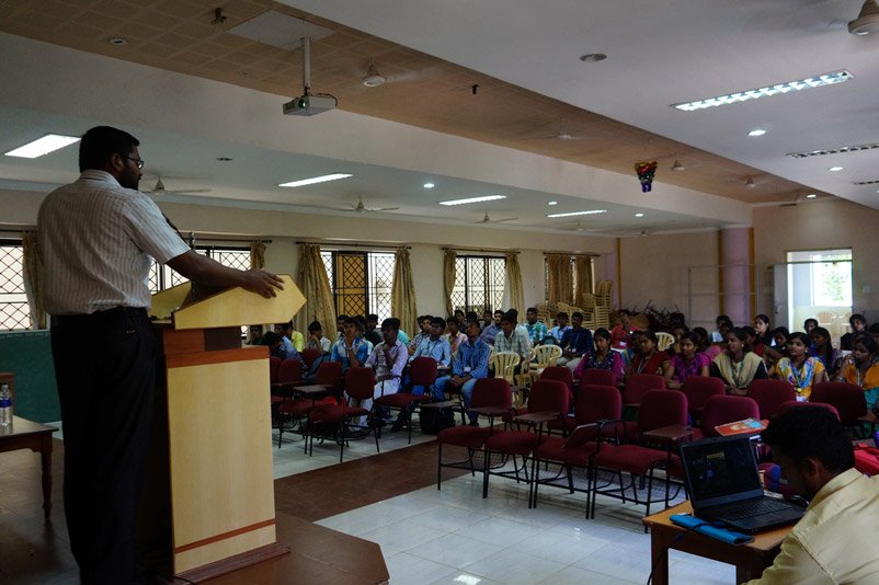 Honeykart Lecture in Arts and science college
